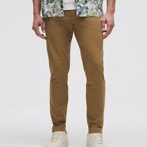 BNWT Lululemon ABC Slim-Fit 5 Pocket Pant 32L Warpstreme, Artifact, Size 32